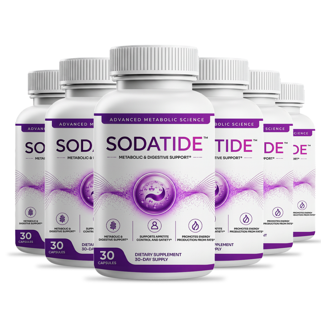 SodaTide synbiotic 6-bottle 180-day package, best value